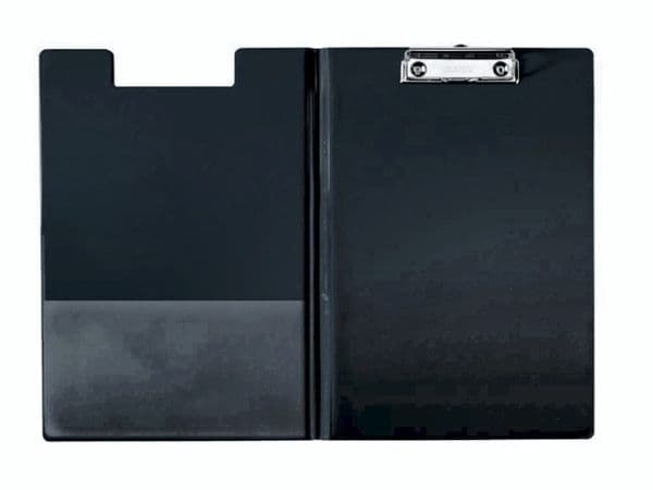 Clipboard Esselte A4 sort PP med forside