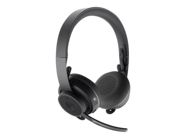 Logitech UC Zone Wireless - Headset - på örat - Bluetooth - trådlös - aktiv brusradering