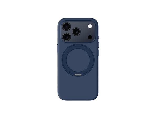 AMAZINGTHING Cloudie etui med stativ til iPhone 17 Pro Max - blå