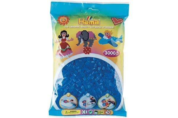 Revell Hama pärlor midi 3000 st | blå