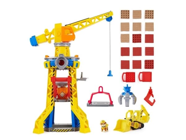 Rubble & Crew Bark Yard Crane Tower lekesett