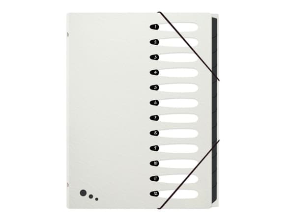 Elba Binder Folder ELBA A4 8P PP WHITE (400068818)