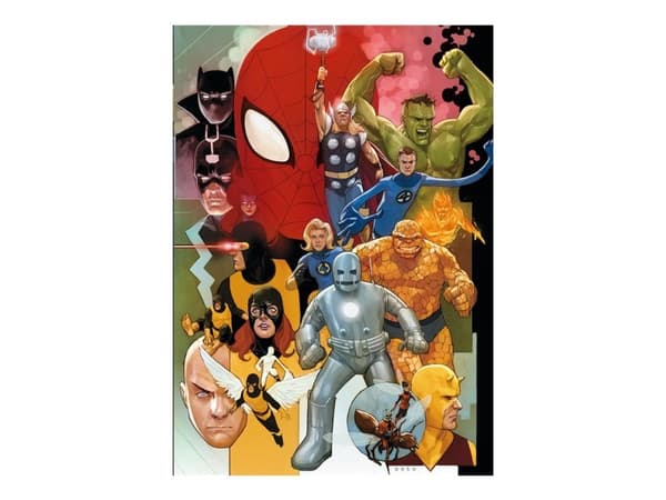 Clementoni High Quality Collection - Marvel 80 - pussel - 1000 delar