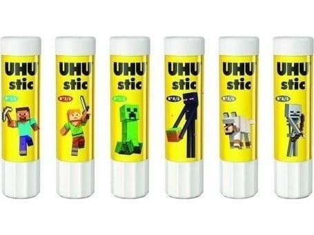 Minecraft limstift 21 g (12 stk.) UHU