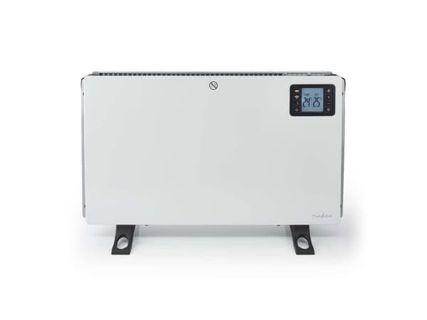 Nedis - Varmer - frittstående - 2 kW - hvit