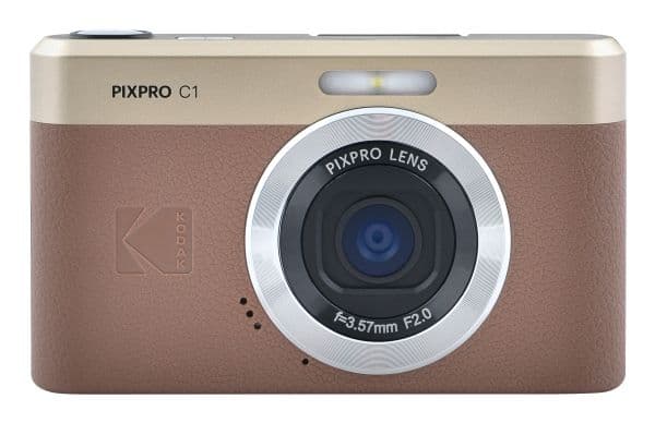 Kodak PixPro C1 digitalt kamera brun