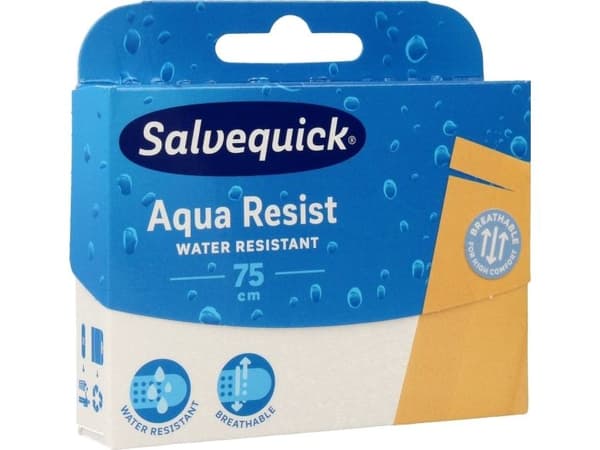 Salvequick plaster Aqua Resist til wire 75 cm 1 stk