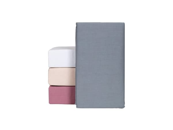 Domoletti spännlakan bomull 180x200+25 grå