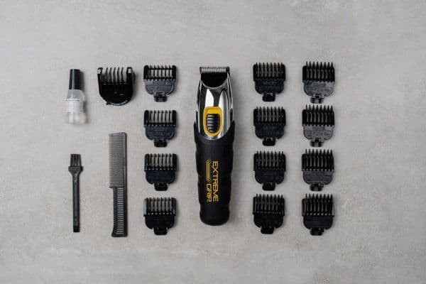 Wahl Extreme Grip, AC / batteri, Sort, Rustfritt stål