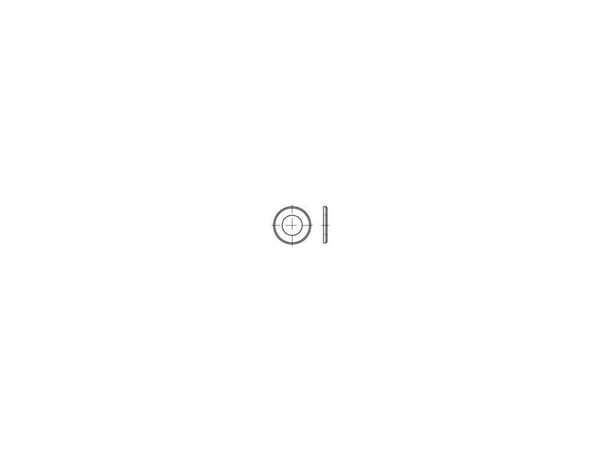 Bricka 50 mm 92 mm Stål 10 st TOOLCRAFT 105383