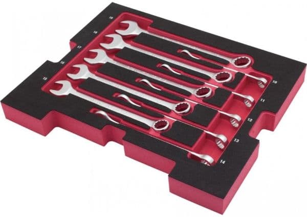 STANLEY nyckelsats PL-O kpl. 10 st. skum-Einsatz T-STACK