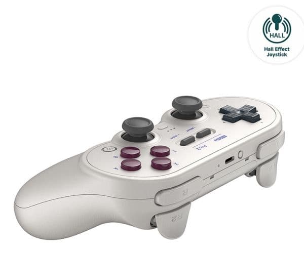8Bitdo Pro 2 - Håndkonsoll - trådløs - Bluetooth - G klassisk - for Nintendo Switch, PC, Steam, Android, Raspberry Pi