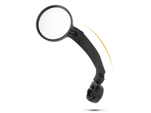 Wozinsky WLR-01I Rearview Left Bicycle Mirror - Black
