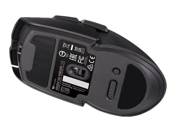 Thermaltake Argent M5, Molempikätinen, Optinen, RF Wireless + Bluetooth + USB Type-A, 16000 DPI, Musta