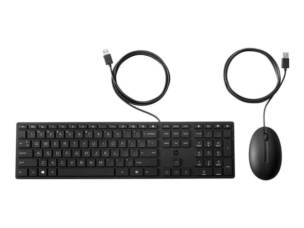 HP Wired 320MK tastatur + mus combo
