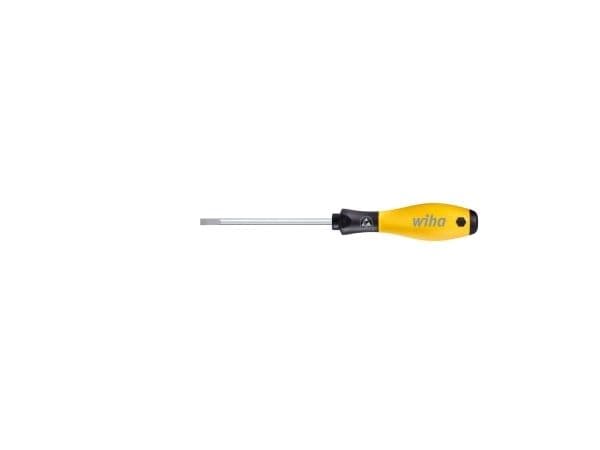 Wiha 302ESD, 23,6 cm, 72 g, Sort, Gul