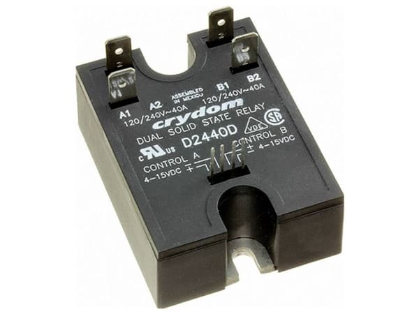 Crydom halvlederrelé D2440DH, 1 stk