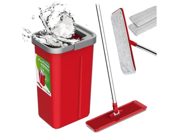 Platt mopphuvud med hinkset GreenBlue GB870