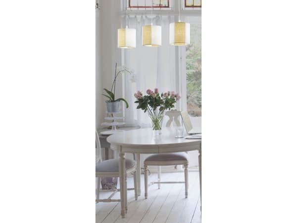 EGLO ANHEM LANGBORD 3L E27 hvit/havgress/papir