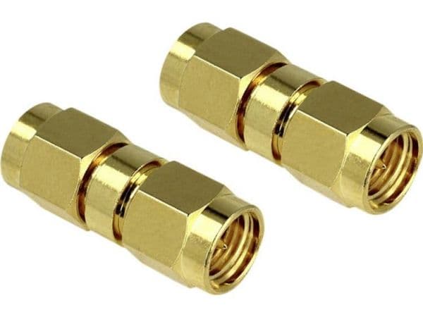 Delock - Antenneadapter - SMA (hann) til SMA (hann)