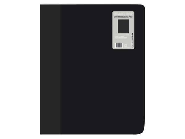 Demomappe, BNT Docusmart sort, 210x297mm, plastik