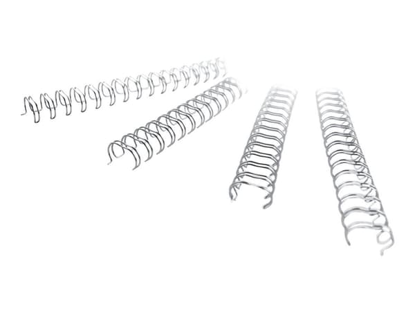 GBC WireBind - 4 mm - A4 (210 x 297 mm) - silver - 250 stk bindningstråd - för WireBind W20, W25E