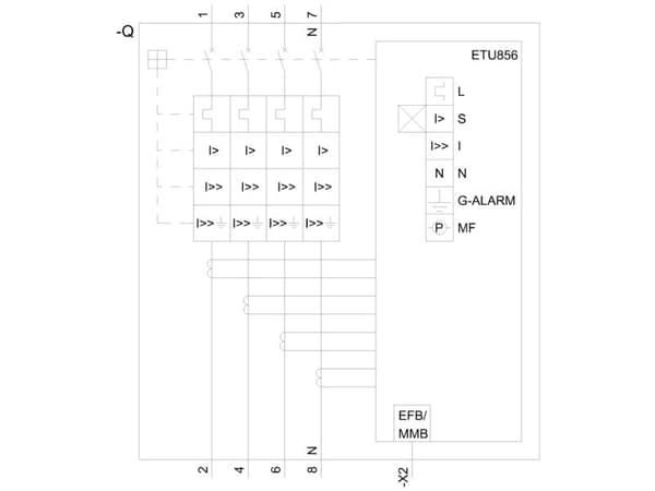 Siemens 3VA6325-0KT41-0AA0, IP40
