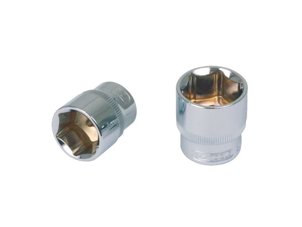 KS TOOLS 1/2" CHROMEplus sekskantsokkel, 8mm (918.1208)