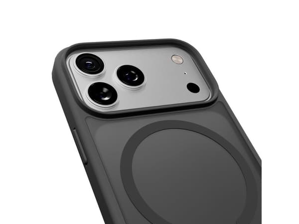 Puro Gradient TPU MagSafe-kompatibelt deksel til iPhone 17 Pro - Grå