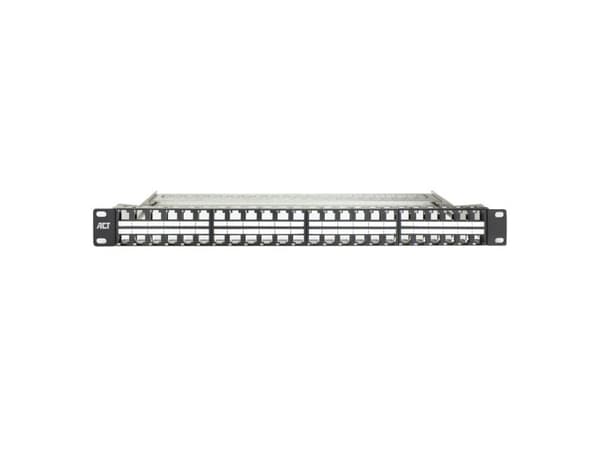 ACT patchpanel 48-port keystone unloaded 48,30 cm (19") 1U high density (PP1031)