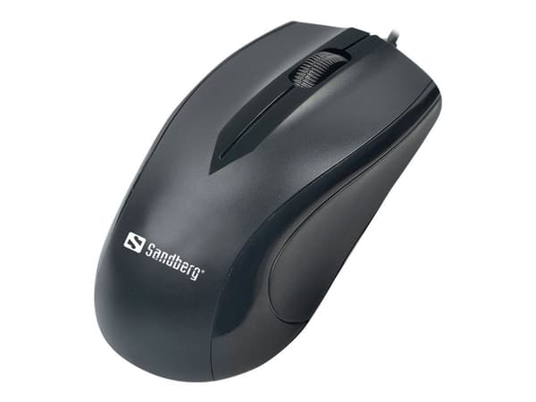 Sandberg USB Mouse - Mus - optisk - 3 knapper - kablet - USB