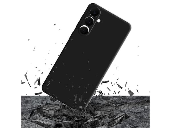 3MK Matt Case Pro Samsung Galaxy S25 FE musta