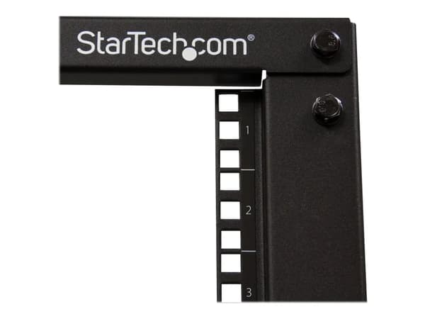 StarTech.com 8U 19" Open Frame Server Rack, 4 Post Adjustable Depth 23-41" Mobile, Free Standing Rolling Network/Computer Equipment Data Rack, Dell...