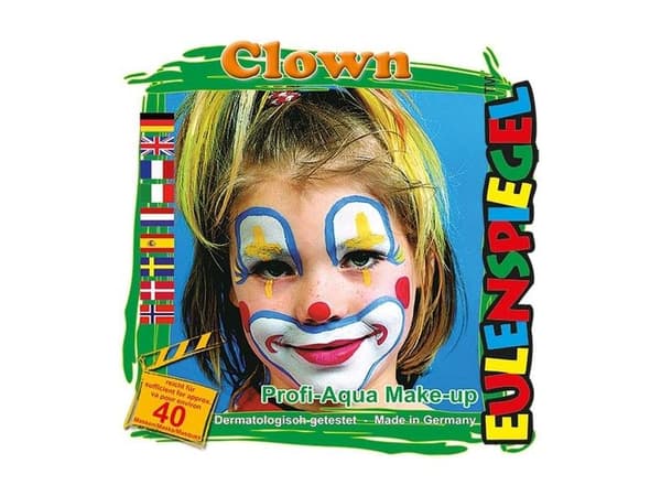 Eulenspiegel Klovne makeup