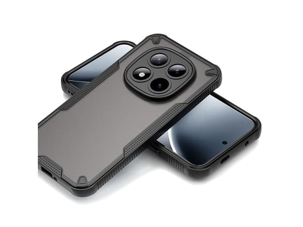 Tech-Protect Rugged Shield-deksel for Xiaomi Poco M8 Pro / Xiaomi Redmi Note 15 Pro+ 5G - svart