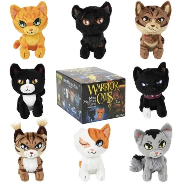 Warrior Cats Mini Mystery Plush 15 Cm Asst.