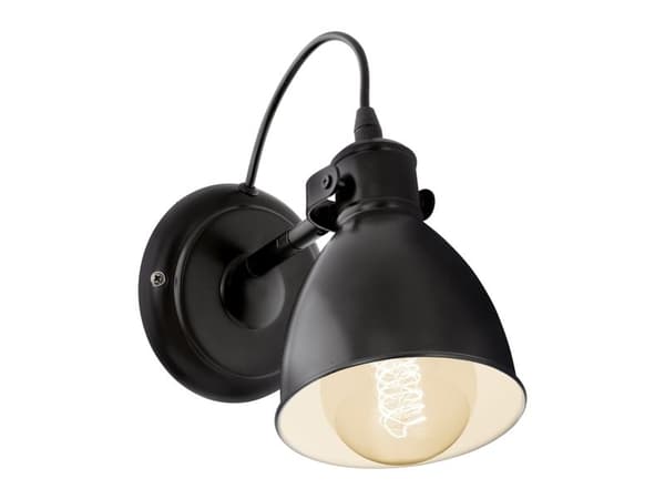 EGLO Priddy, Dukket op, E27, IP20, Sort, Hvid
