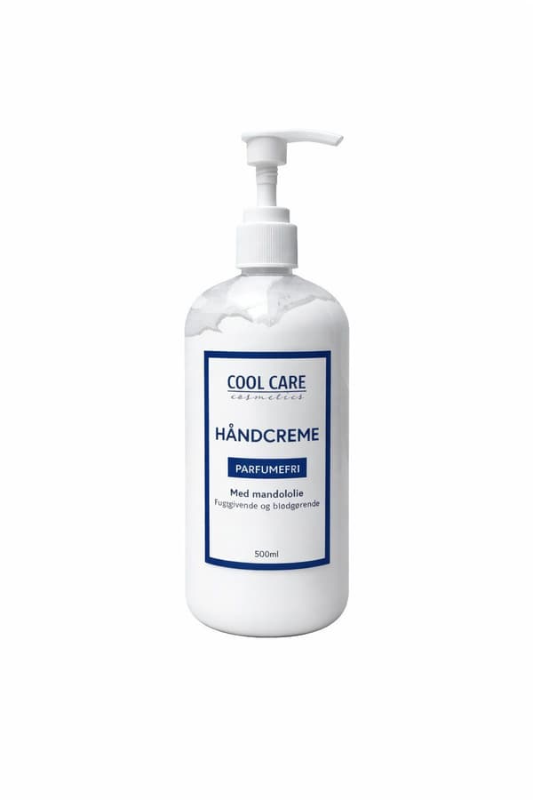 Cool Care Parfymefri Håndkrem - 500 ml
