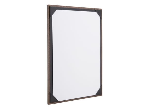 Securit® A4 WALNUT ALBUM menuholder