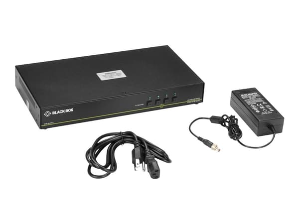 Black Box SECURE KVM SWITCHSH4-PORT,