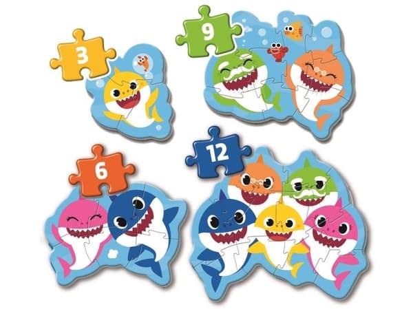 Clementoni Baby Shark, Djur, 2 År