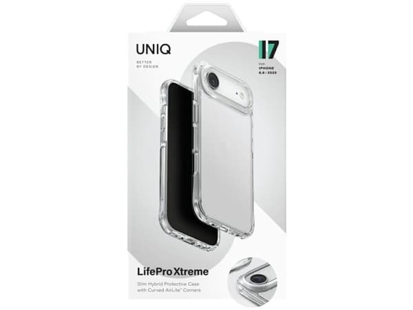 Uniq Lifepro Xtreme-deksel til iPhone 17 Air - transparent