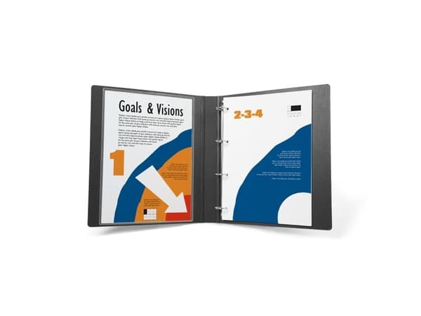 Självhäftande dokumentfickor A6 50-pack