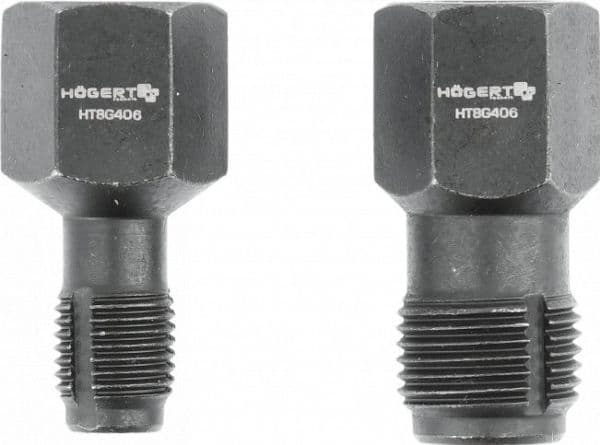 Högert Technik Hogert sett for gjengereparasjon av lambda-sondeuttak, 2 stk. (HT8G406)