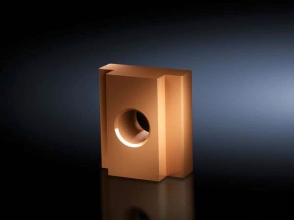 Rittal SV 9640.980, T-mutter, Koppar, Koppar, M10, 25 mm, 330 g