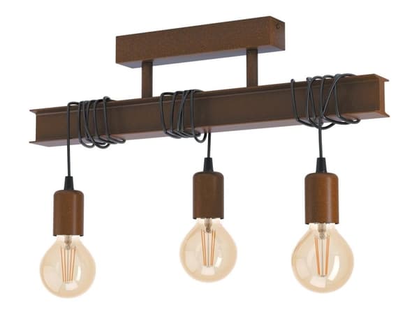 EGLO TOWNSHEND 4 LOFT 3L RUST
