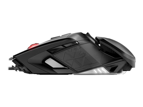 CHERRY MC 9620 FPS - Mus - ergonomisk - optisk - 9 knapper - kablet - USB - svart