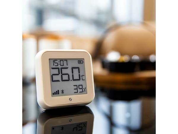 Shelly Plus H&T - Avancerad fukt- och temperatursensor - Mocca