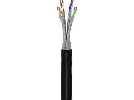 Goobay 53867, 50 m, Cat7, S/FTP (S-STP), Sort