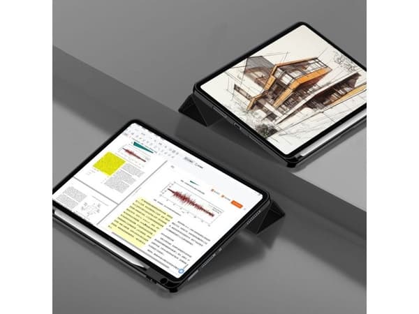 Tabletin suojus Tech-Protect Xiaomi Pad 7/7 Pro kynätelineellä, musta